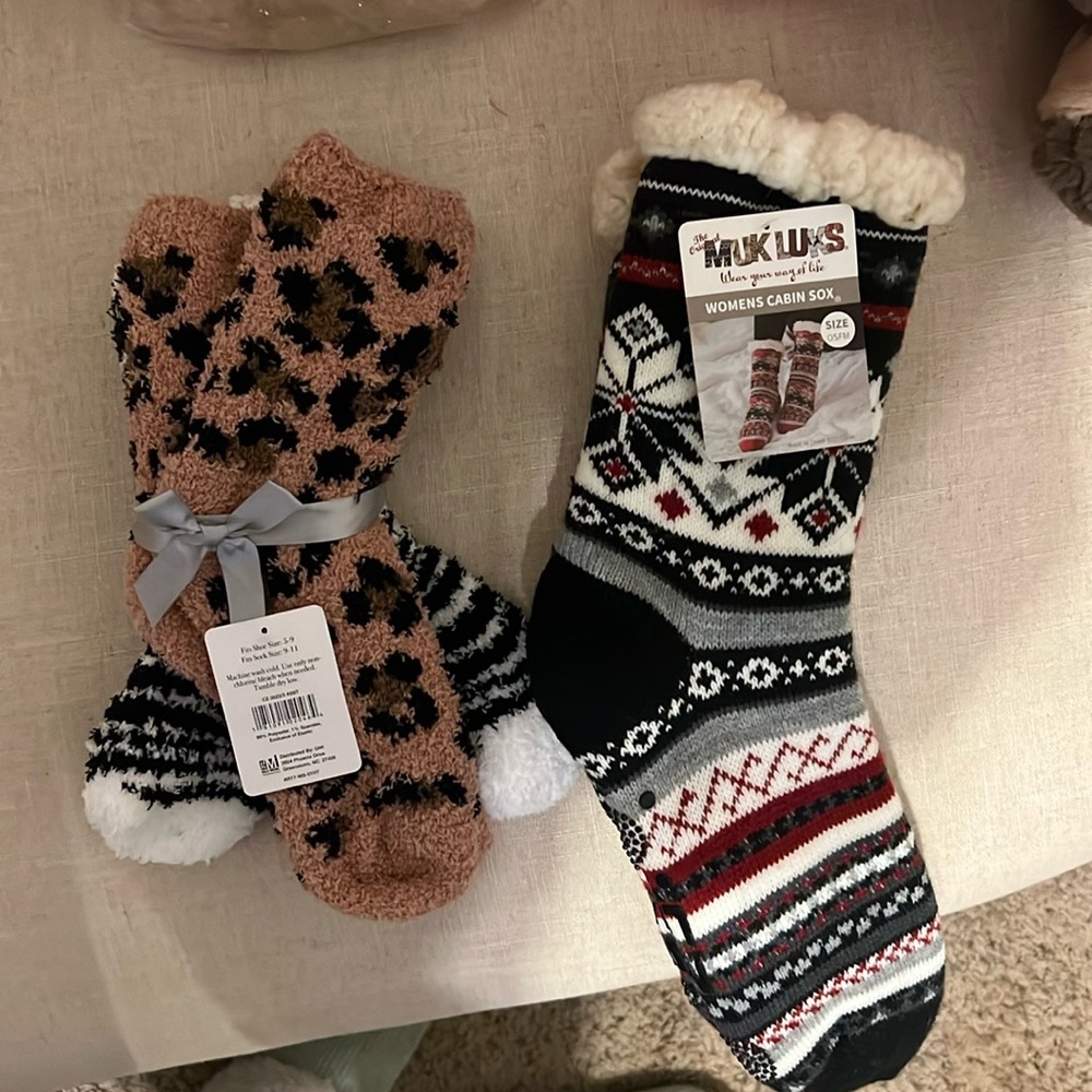 Fuzzy socks